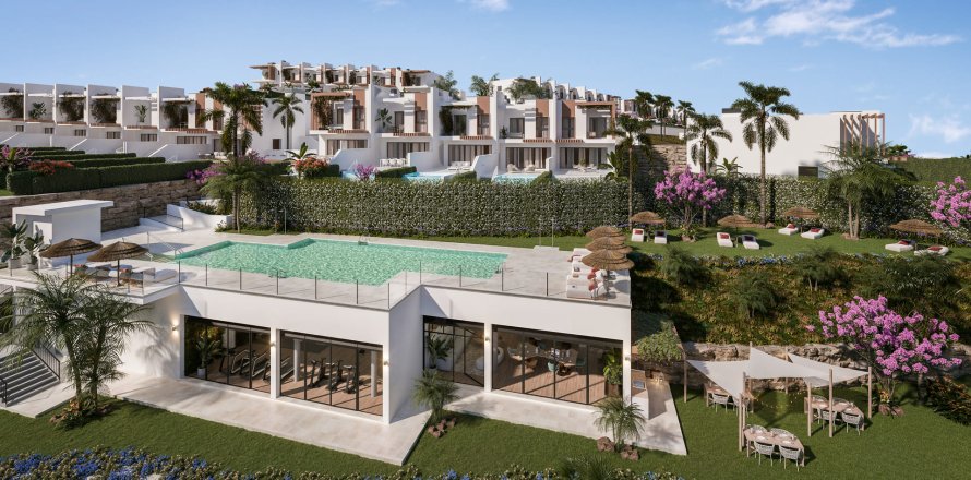 Villa i Estepona, Malaga, Spanien 4 sovrum, 164 kvm. Nr. 136850