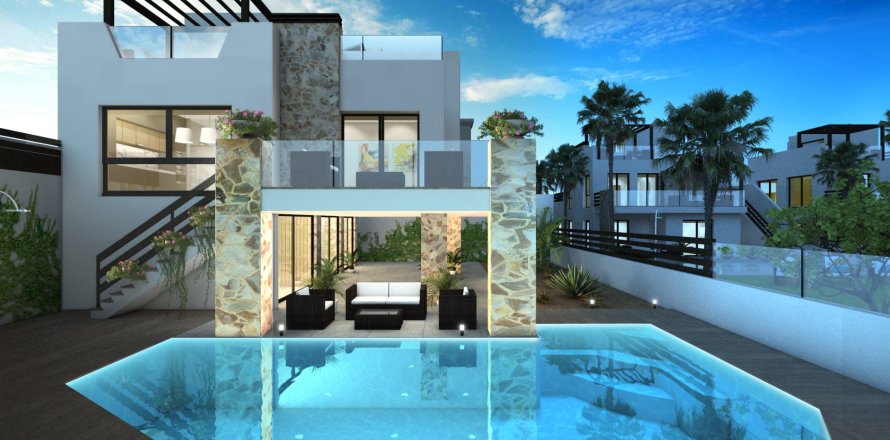 Villa a Ciudad Quesada, Alicante, Spagna 3 camere da letto, 302 mq. N° 163960