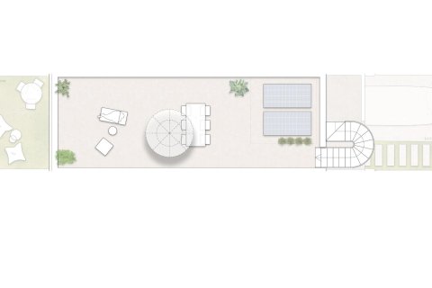 Kaupunkipientalo myytävänä Pilar de la Horadada, Alicante, Espanja, 2 makuuhuonetta, 91 m2 No. 141835 - kuva 11