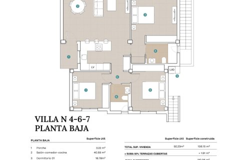 Huvila myytävänä Polop, Alicante, Espanja, 3 makuuhuonetta, 108 m2 No. 141830 - kuva 10