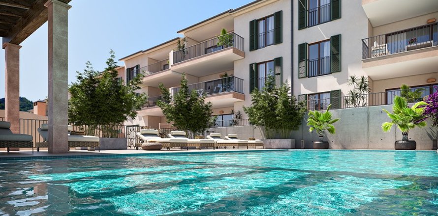 Tvåvåningslägenhet i Capdepera, Mallorca, Spanien 2 sovrum, 101 kvm. Nr. 143424