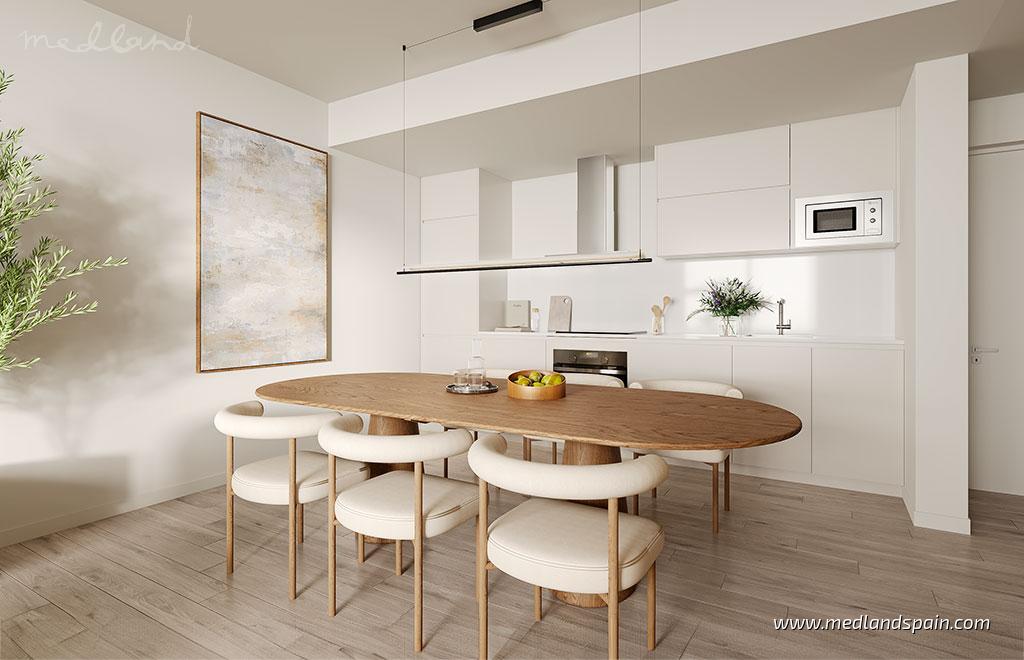 Apartamento en Mijas Costa, Málaga, España 2 dormitorios, 100 m2 No. 140191