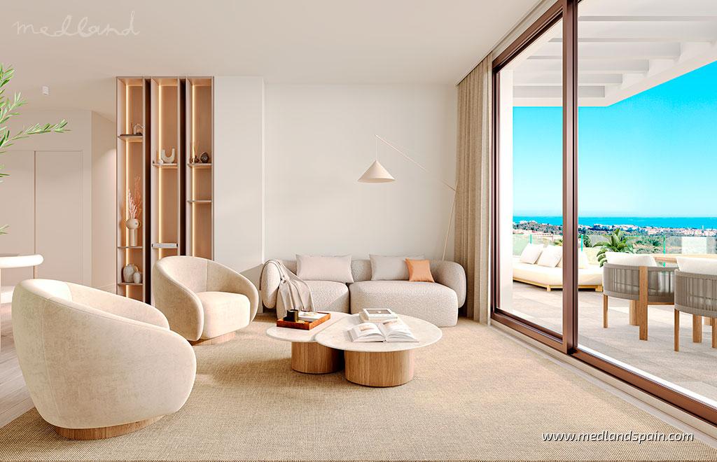 Apartamento en Mijas Costa, Málaga, España 2 dormitorios, 100 m2 No. 140191
