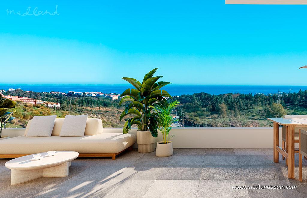 Apartamento en Mijas Costa, Málaga, España 2 dormitorios, 100 m2 No. 140191