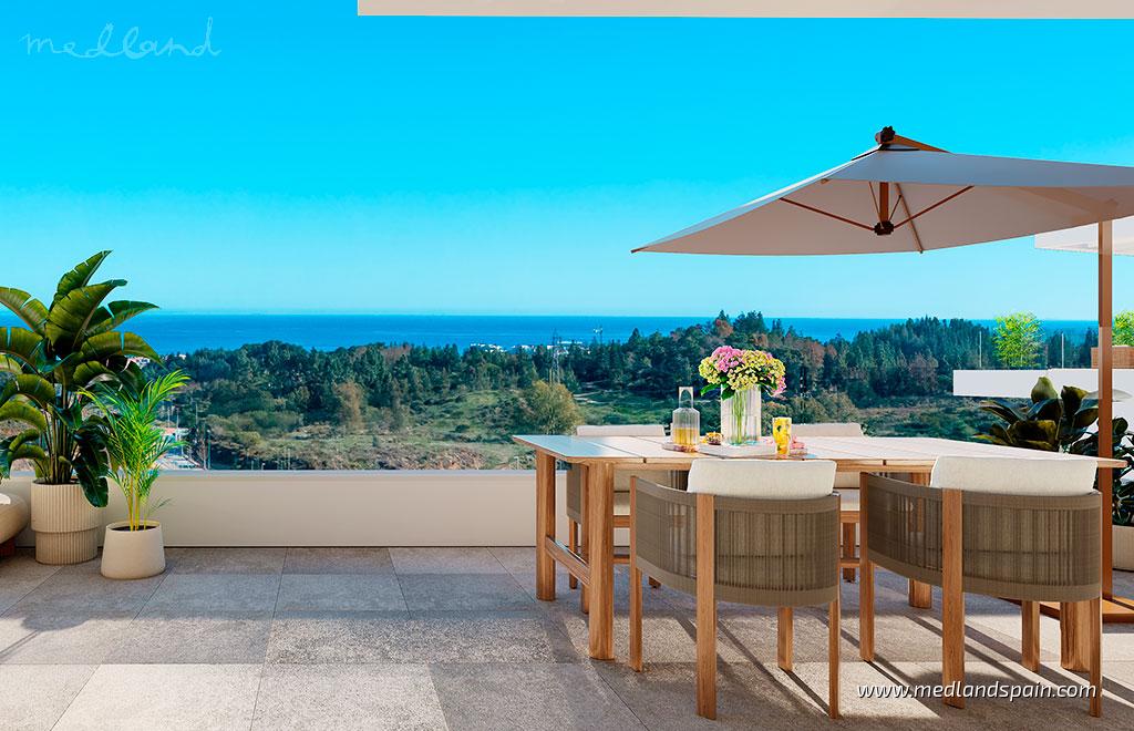 Apartamento en Mijas Costa, Málaga, España 2 dormitorios, 100 m2 No. 140191