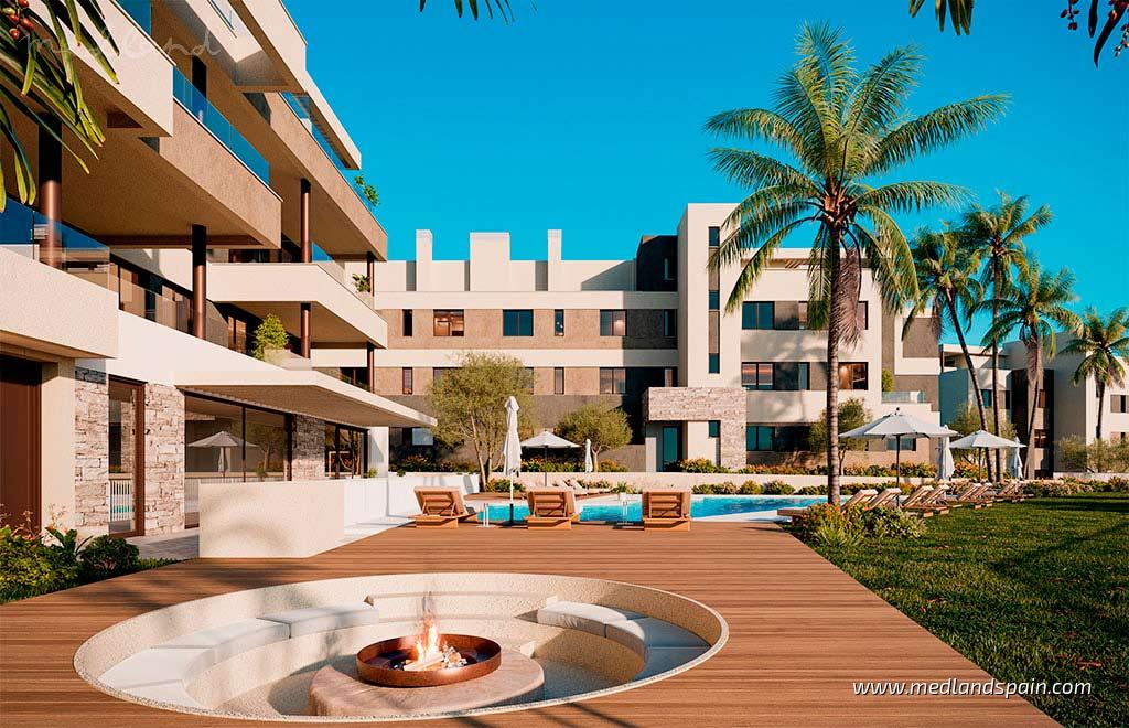 Apartamento en Mijas Costa, Málaga, España 2 dormitorios, 100 m2 No. 140191