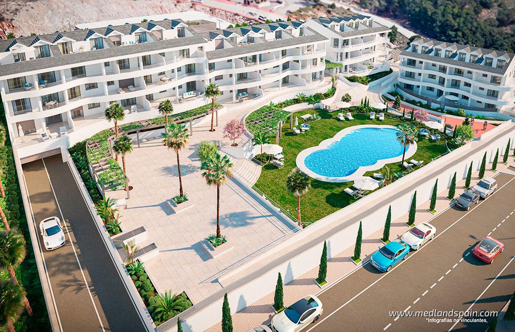 Apartment in Benalmadena, Malaga, Spain 3 bedrooms, 164 sq.m. No. 140190