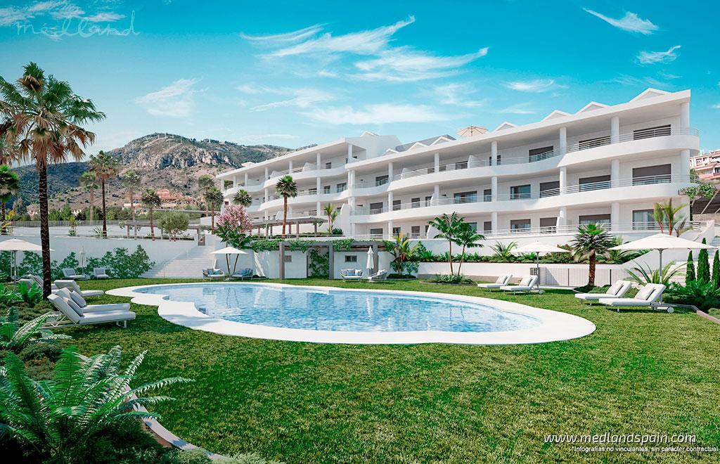 Apartment in Benalmadena, Malaga, Spain 3 bedrooms, 164 sq.m. No. 140190