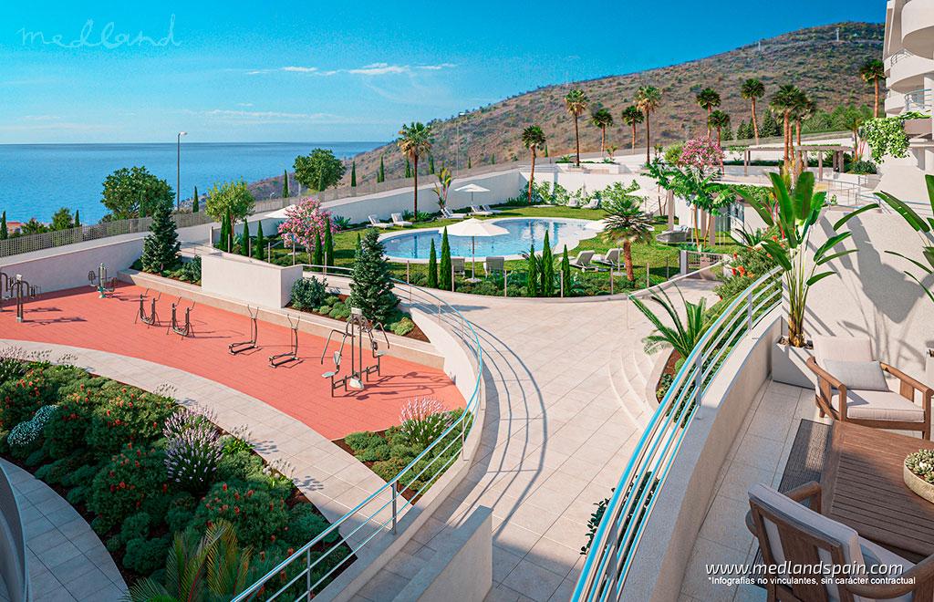 Apartment in Benalmadena, Malaga, Spain 3 bedrooms, 164 sq.m. No. 140190