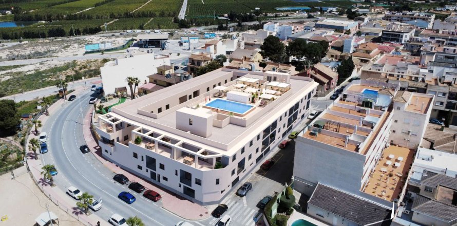 Apartament w San Miguel de Salinas, Alicante, Hiszpania 3 sypialnie, 88.36 mkw. nr 175972