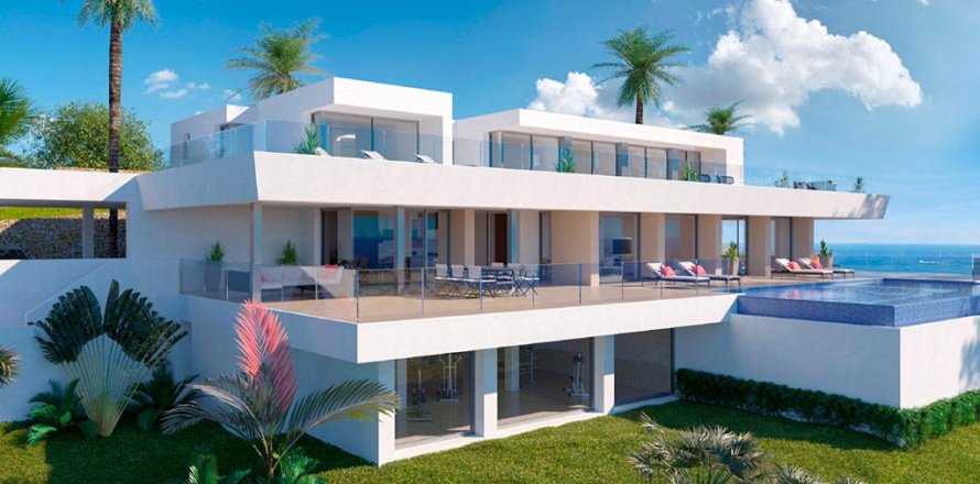 Villa in Cumbre Del Sol, Alicante, Spain 6 bedrooms, 1147 sq.m. No. 148458