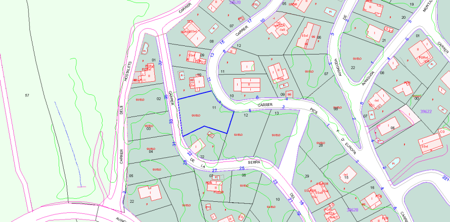 Land plot in Piera, Barcelona, Spain No. 195297