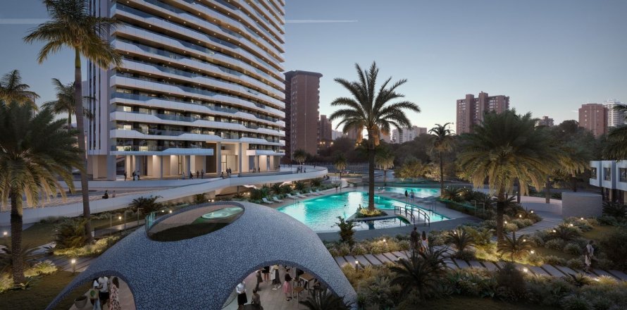 Huoneisto Benidorm, Alicante, Espanja 3 makuuhuonetta, 105 m2 No. 196105