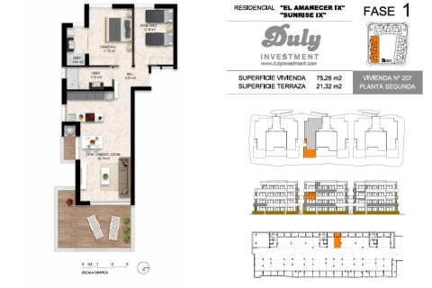 Продажа квартиры в Торревьеха, Аликанте, Испания 2 спальни, 7526м2 №140681 - фото 23