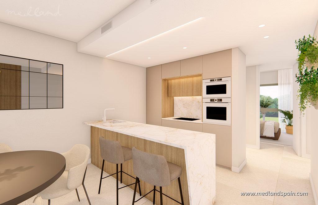 Huoneisto Los Alcazares, Murcia, Espanja 3 makuuhuonetta, 85 m2 No. 160565