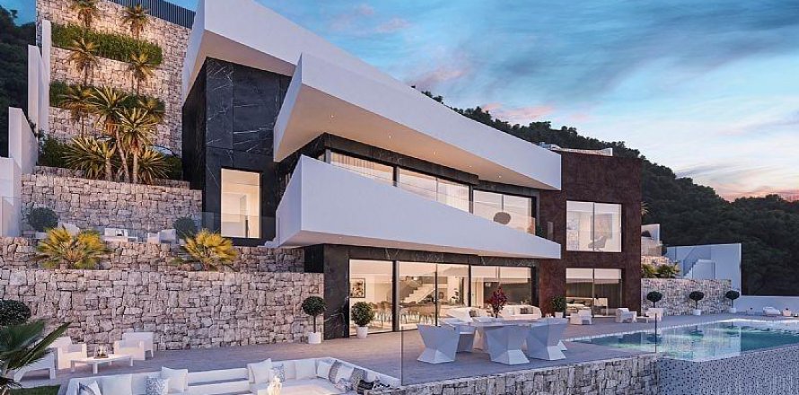Villa Benissa, Alicante, Spain 4 bedrooms, 569 sq.m. No. 116779