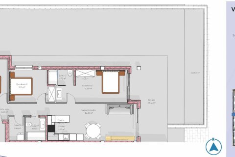 Huoneisto myytävänä Guardamar del Segura, Alicante, Espanja, 3 makuuhuonetta, 82 m2 No. 170027 - kuva 8