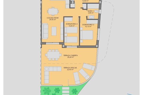 Wohnung zum Verkauf in Los Alcazares, Murcia, Spanien 3 Schlafzimmer, 88 m2 Nr. 190297 - Foto 30