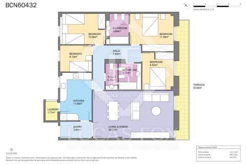 Apartament w Barcelona, Hiszpania 4 sypialnie, 130 mkw. nr 150964 – zdjęcie 25