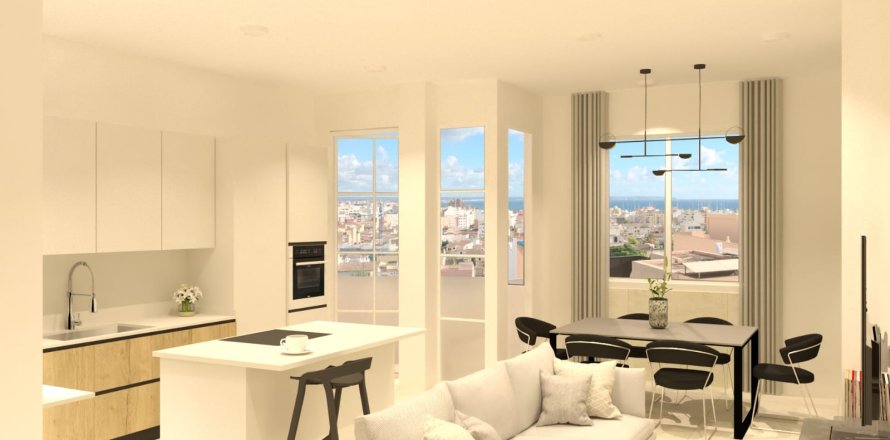 Квартира в Пальма-де-Майорка, Майорка, Испания 4 спальни, 109м2 №141433