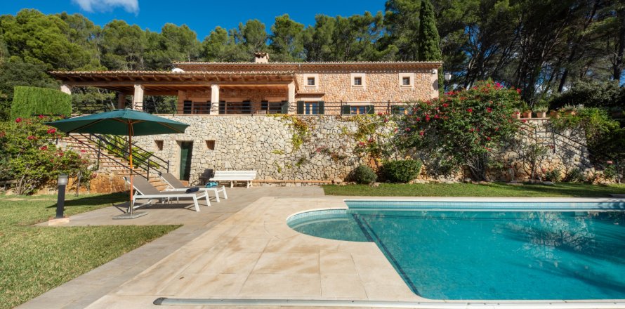 Finca Puigpunyent, Mallorca, Spānijā 5 istabas, 499 m2 Nr. 141434