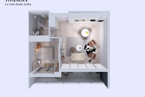 Wohnung zum Verkauf in Torrevieja, Alicante, Spanien 1 Schlafzimmer, 64 m2 Nr. 142317 - Foto 19