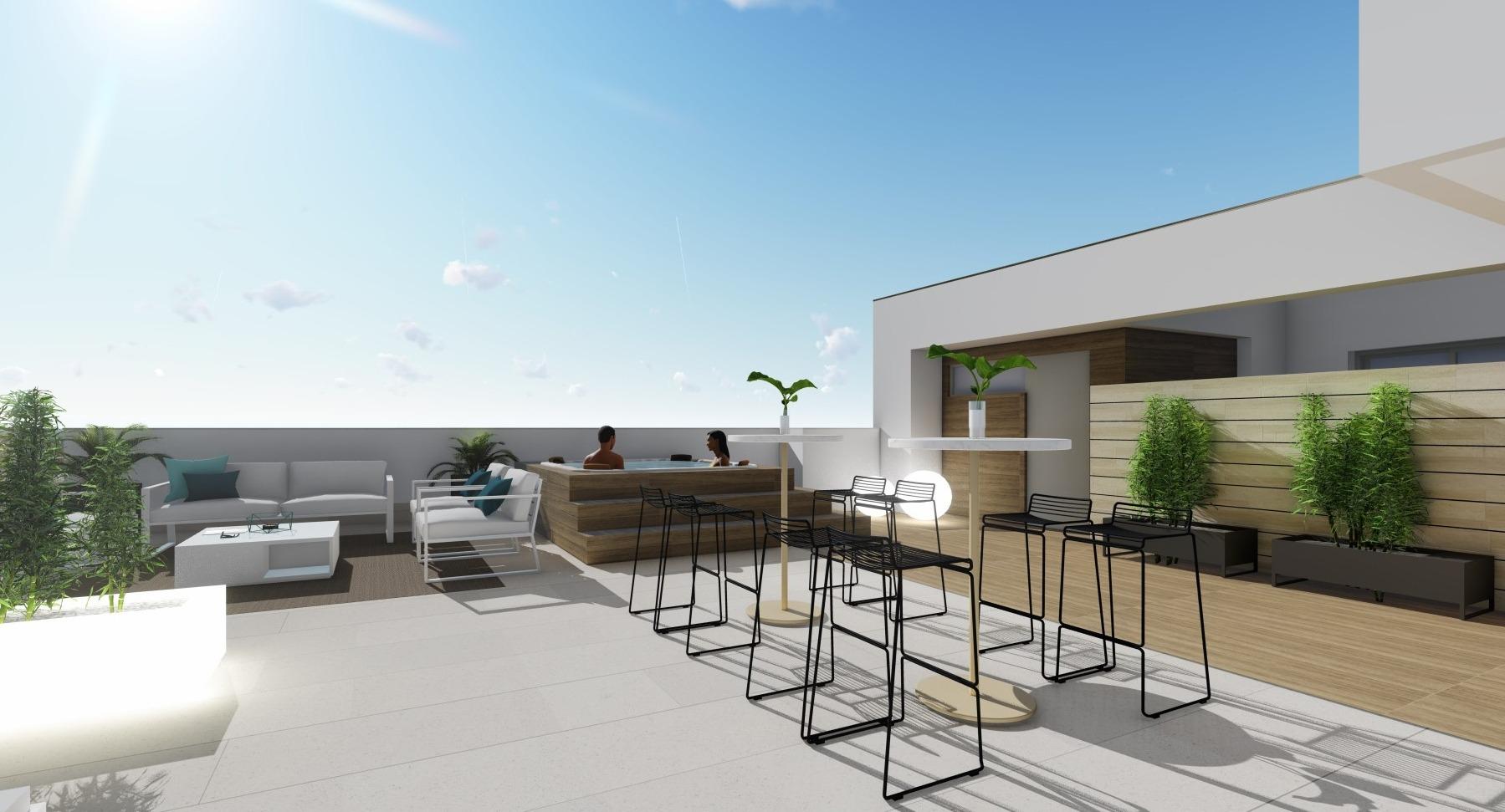 Huoneisto Torrevieja, Alicante, Espanja 1 makuuhuone, 64 m2 No. 142317