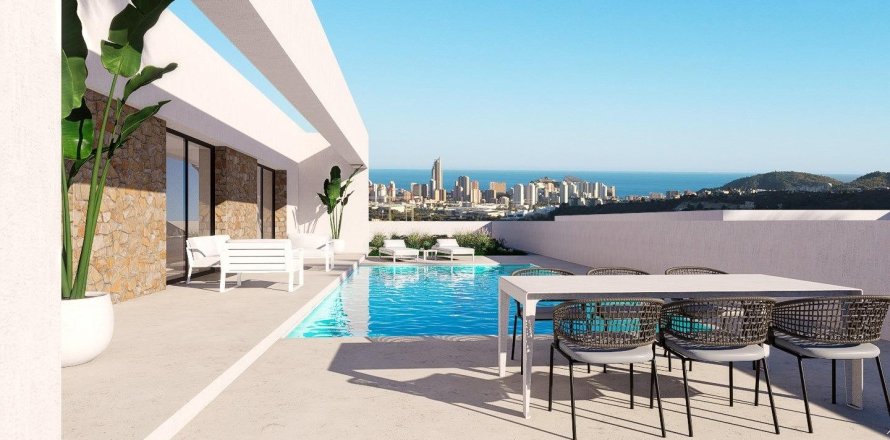 Villa en Finestrat, Alicante, España 3 dormitorios, 110 m2 No. 170625