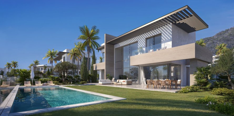 Villa a Mijas, Malaga, Spagna 4 camere da letto, 410 mq. N° 136816