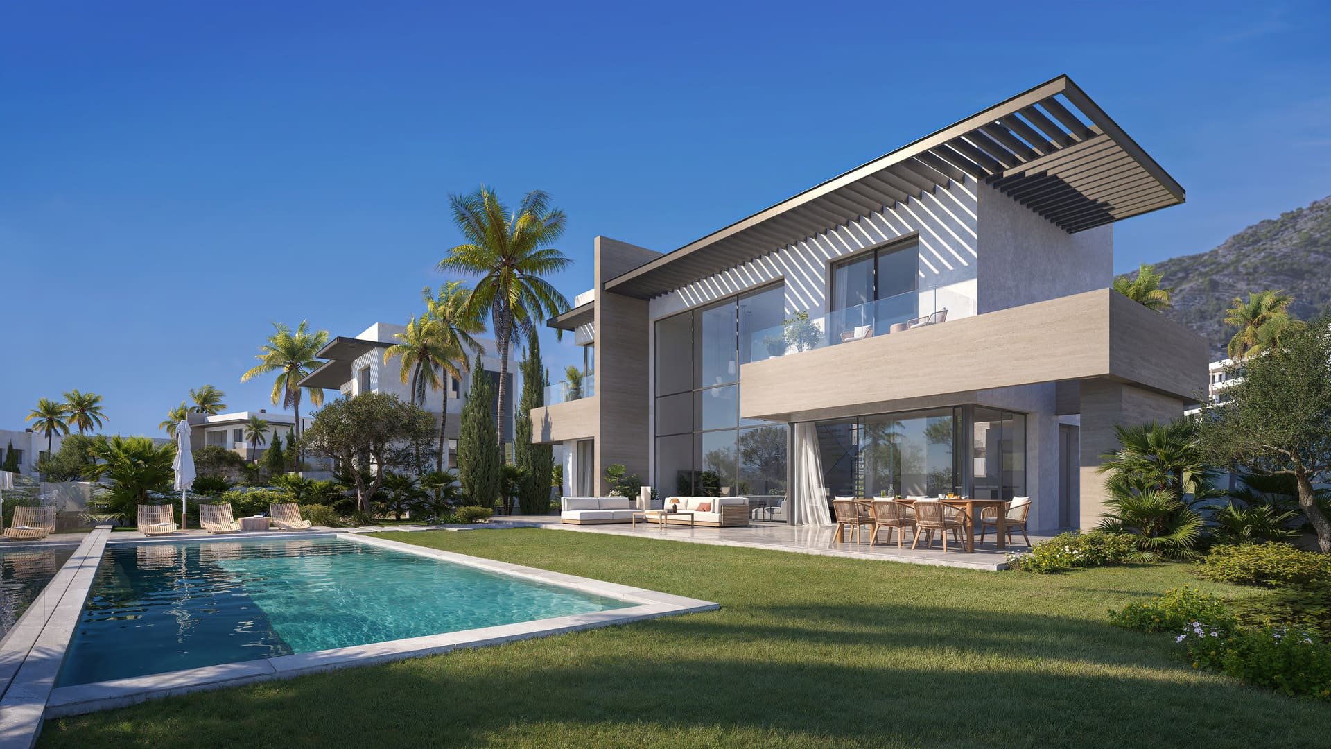 Huvila Mijas, Malaga, Espanja 6 makuuhuonetta, 410 m2 No. 136814