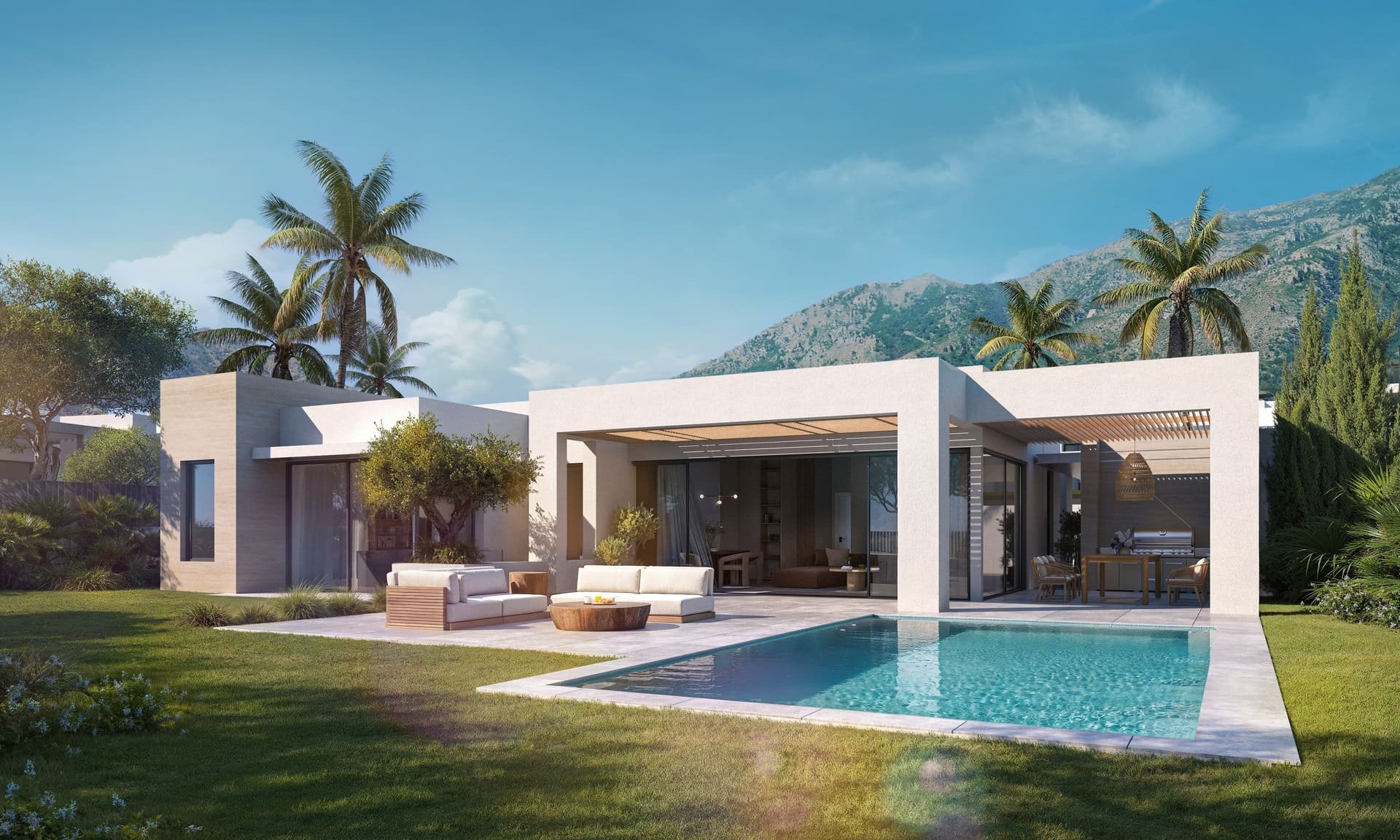 Huvila Mijas, Malaga, Espanja 6 makuuhuonetta, 410 m2 No. 136814