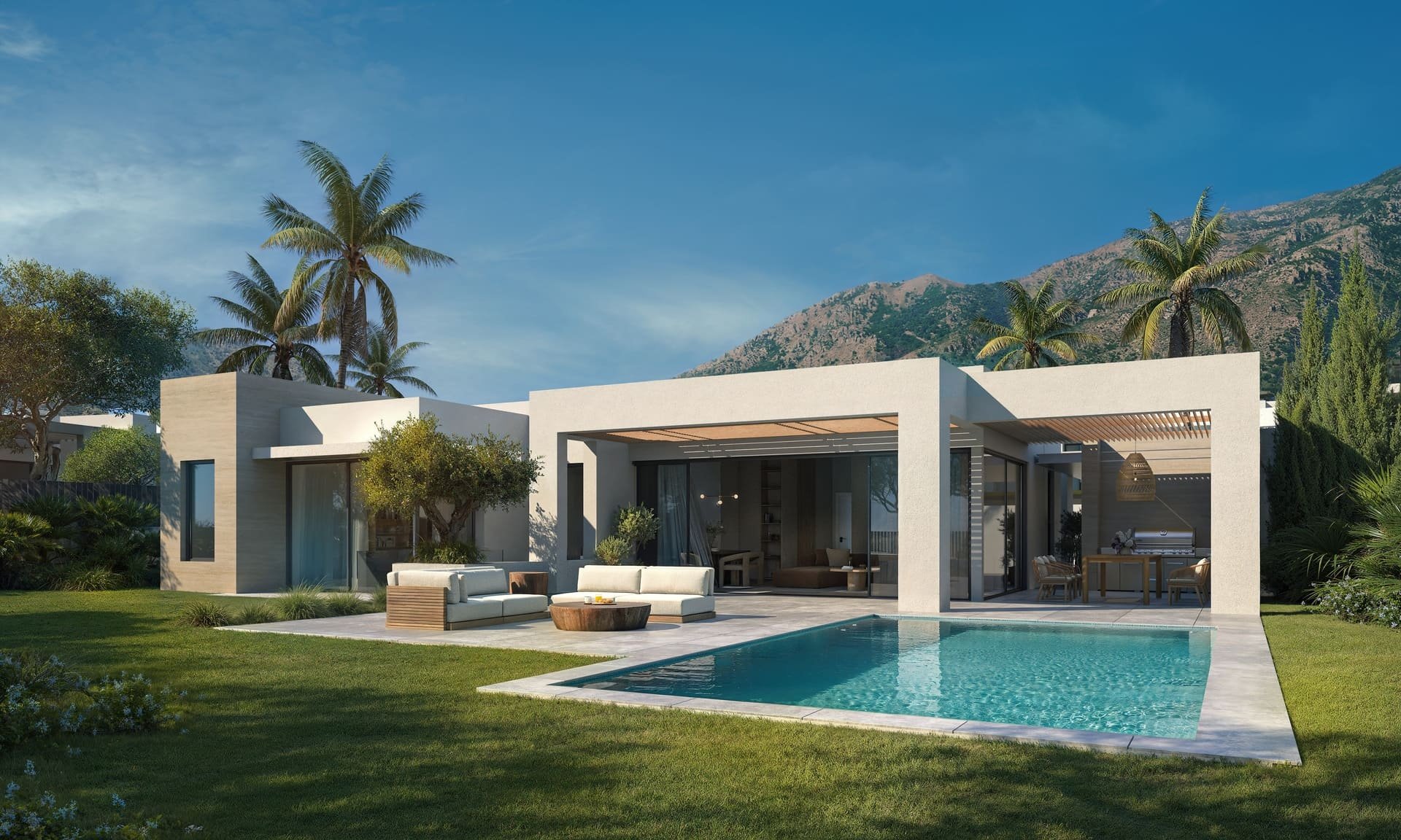 Huvila Mijas, Malaga, Espanja 6 makuuhuonetta, 410 m2 No. 136814