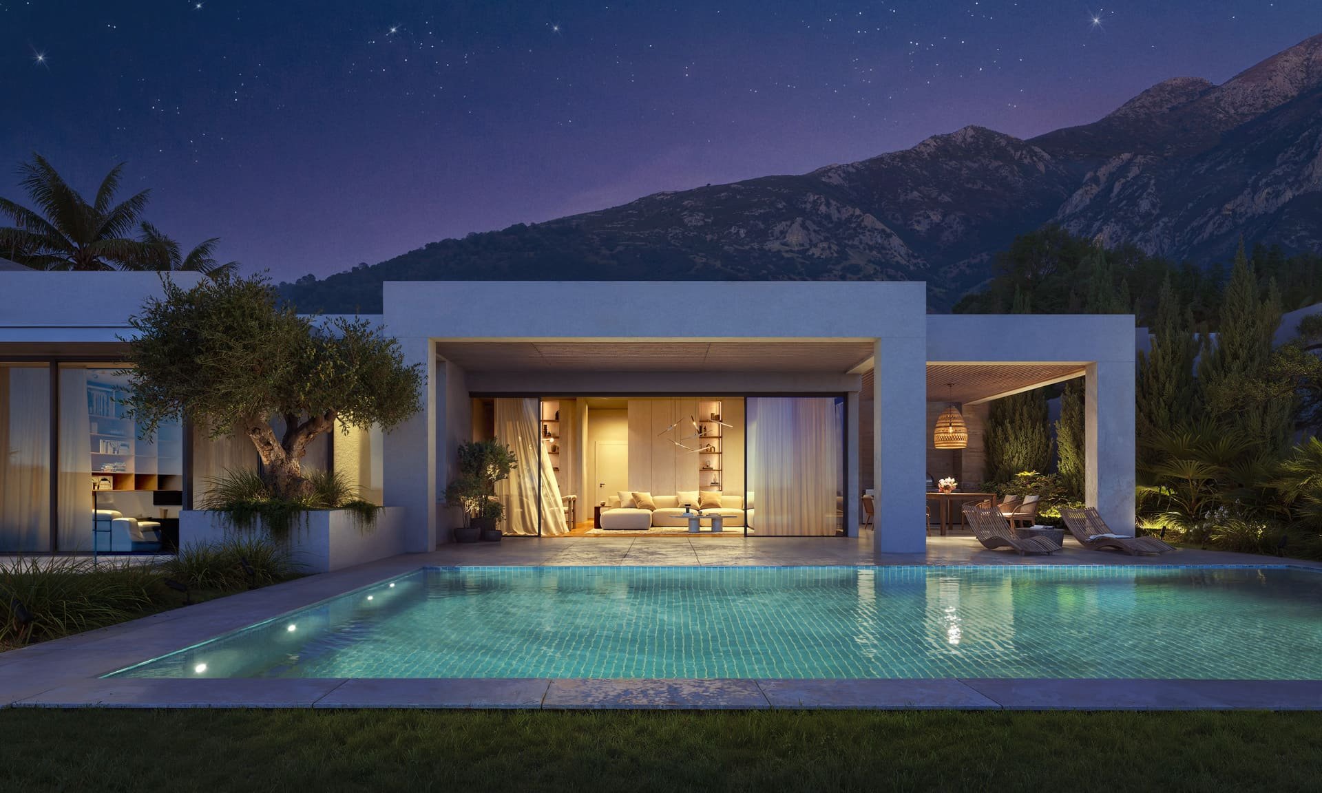 Huvila Mijas, Malaga, Espanja 6 makuuhuonetta, 410 m2 No. 136814