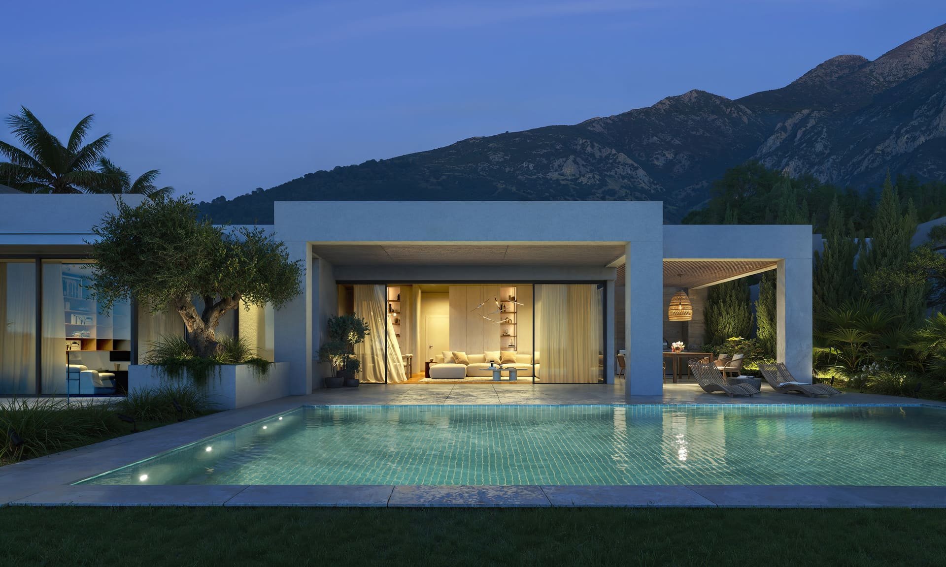 Huvila Mijas, Malaga, Espanja 6 makuuhuonetta, 410 m2 No. 136814