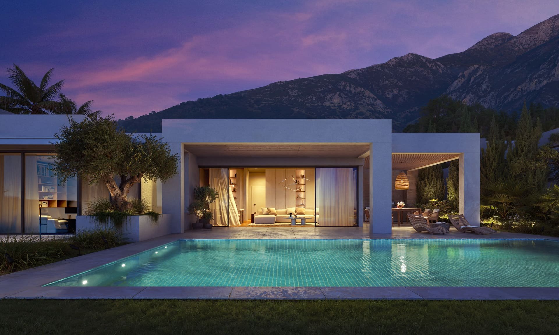 Huvila Mijas, Malaga, Espanja 6 makuuhuonetta, 410 m2 No. 136814