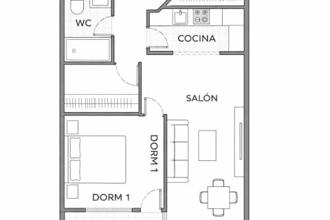 Dzīvoklis pārdošanā Dehesa De Campoamor, Alicante, Spānijā 3 istabas, 73 m2 Nr. 151784 - attēls 26