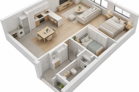 Dzīvoklis pārdošanā Barcelona, Spānijā 2 istabas, 93 m2 Nr. 166969 - attēls 22