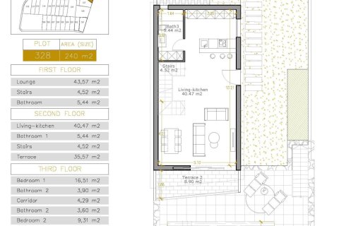 Villa zum Verkauf in Villamartin, Alicante, Spanien 3 Schlafzimmer, 185 m2 Nr. 189397 - Foto 16