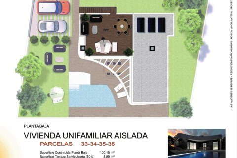 Продажа виллы Лос Монтесинос, Аликанте, Испания 3 спальни, 108м2 №134328 - фото 12