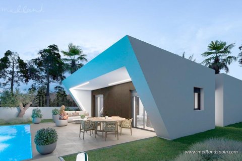 Villa i Aspe, Alicante, Spanien 3 sovrum, 129 kvm. Nr. 173442