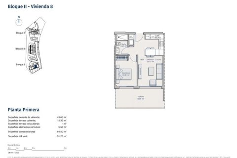 Dzīvoklis pārdošanā Benidorm, Alicante, Spānijā 1 istaba, 51 m2 Nr. 193313 - attēls 10