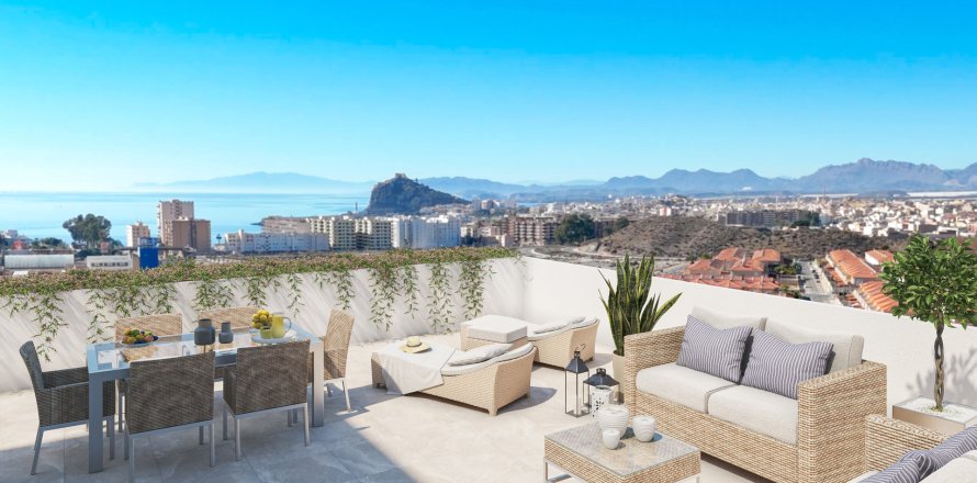 Apartment in Aguilas, Murcia, Spain 2 bedrooms, 82 sq.m. No. 195543