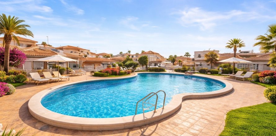 Radhus i Alicante, Spanien 2 sovrum, 65 kvm. Nr. 161303