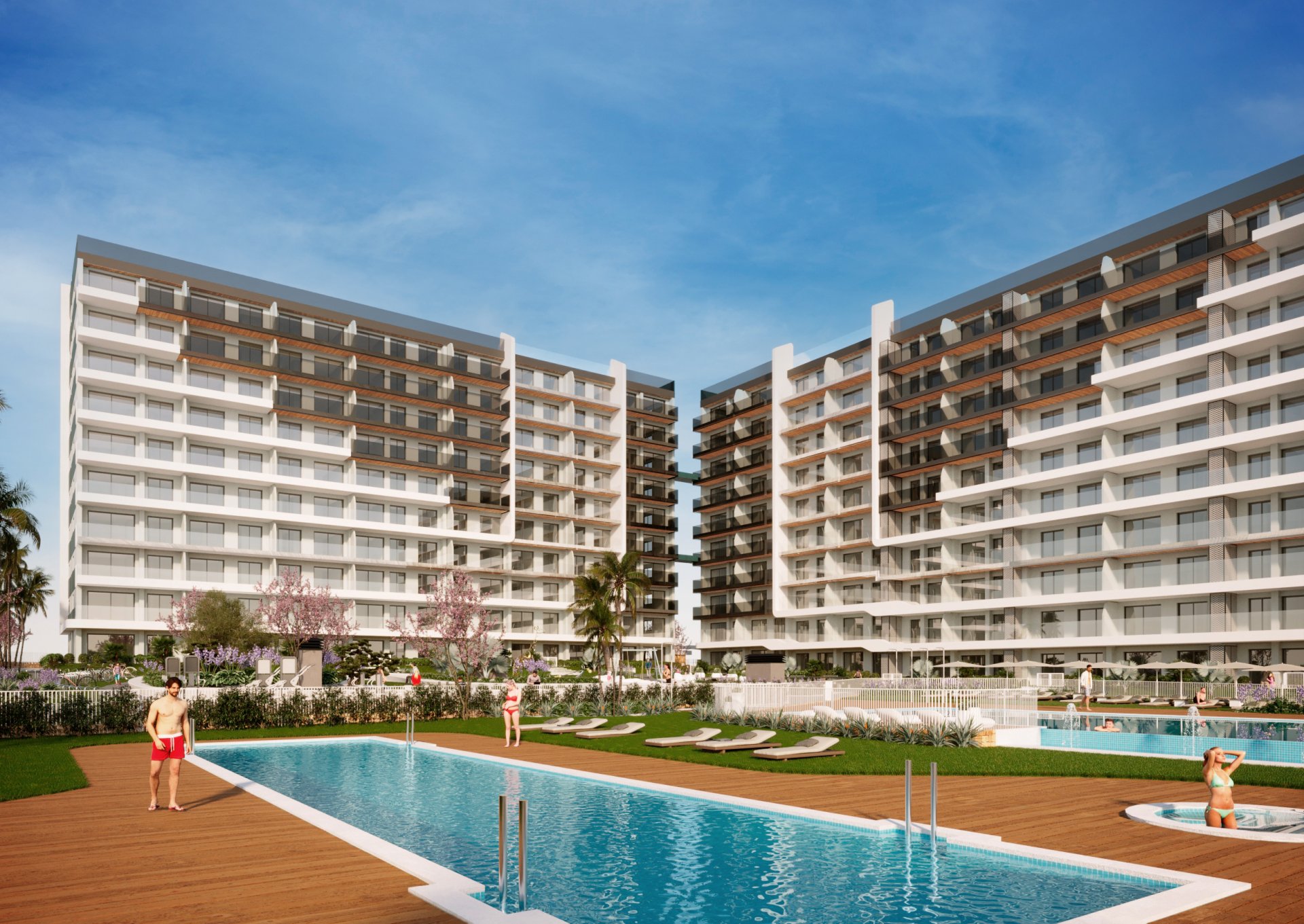 Apartament w Punta Prima, Alicante, Hiszpania 2 sypialnie,  nr 80261