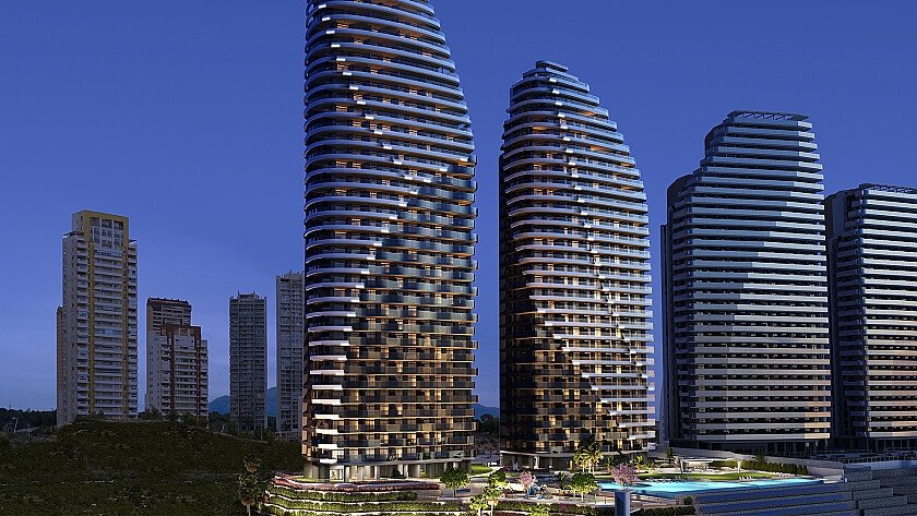 Appartamento a Benidorm, Alicante, Spagna 1 camera da letto, 60 mq. N° 103544