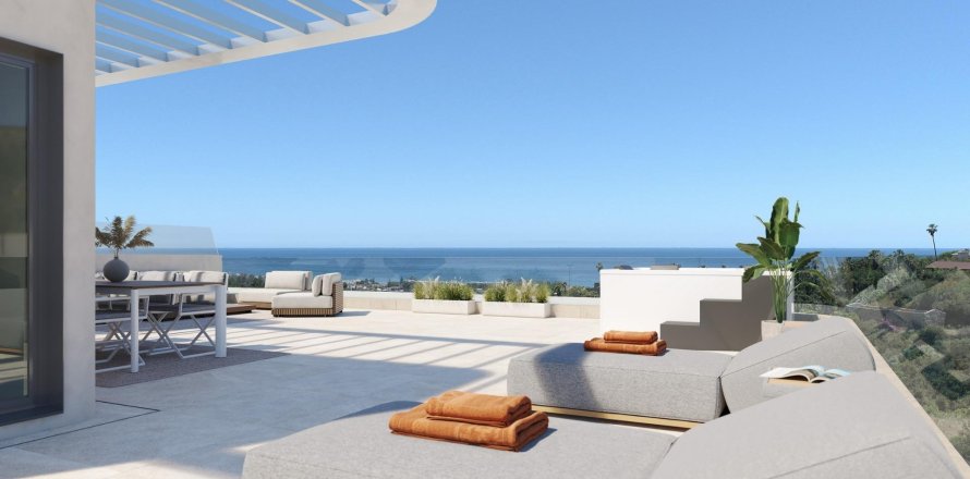 Kattohuoneisto Estepona, Malaga, Espanja 2 makuuhuonetta, 138 m2 No. 169544