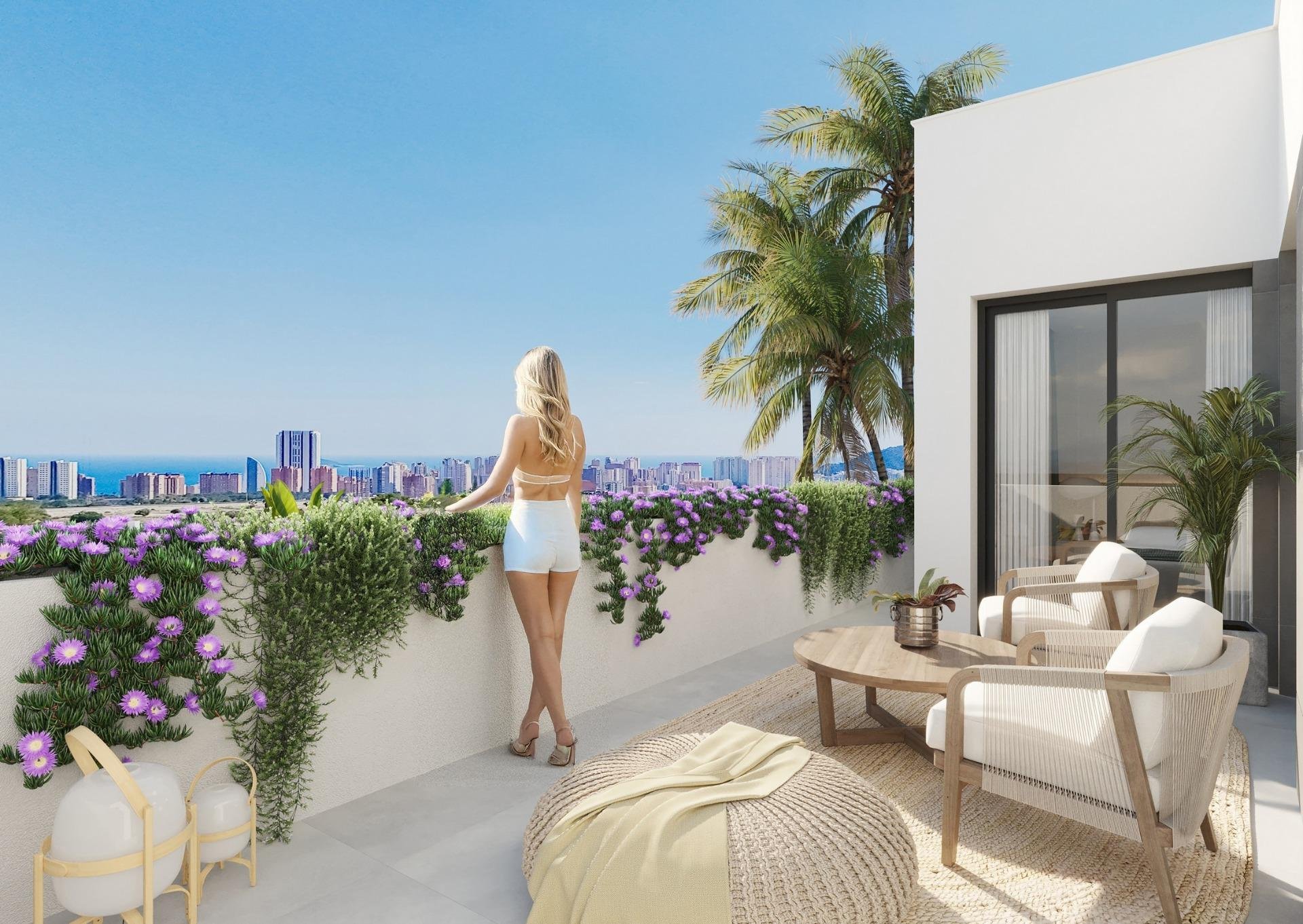 Villa i Finestrat, Alicante, Spanien 3 sovrum, 212 kvm. Nr. 112520