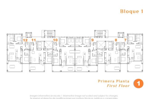 Dzīvoklis pārdošanā San Miguel de Salinas, Alicante, Spānijā 3 istabas, 121 m2 Nr. 112526 - attēls 9