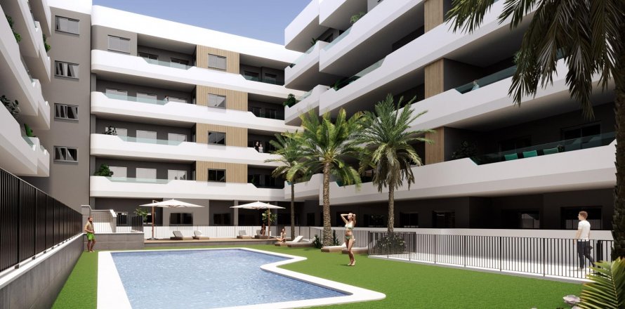 Apartment Santa Pola, Alicante, Espagne 2 chambres, 76 m2 No. 112519