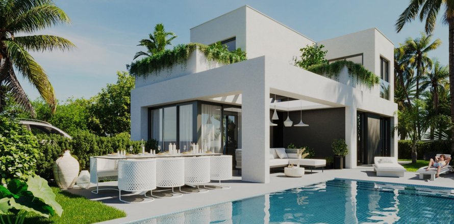 Villa Finestrat, Alicante, Spagna 5 camere da letto, 348 mq. N° 112522